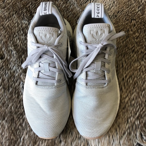 womens nmd r2 crystal white